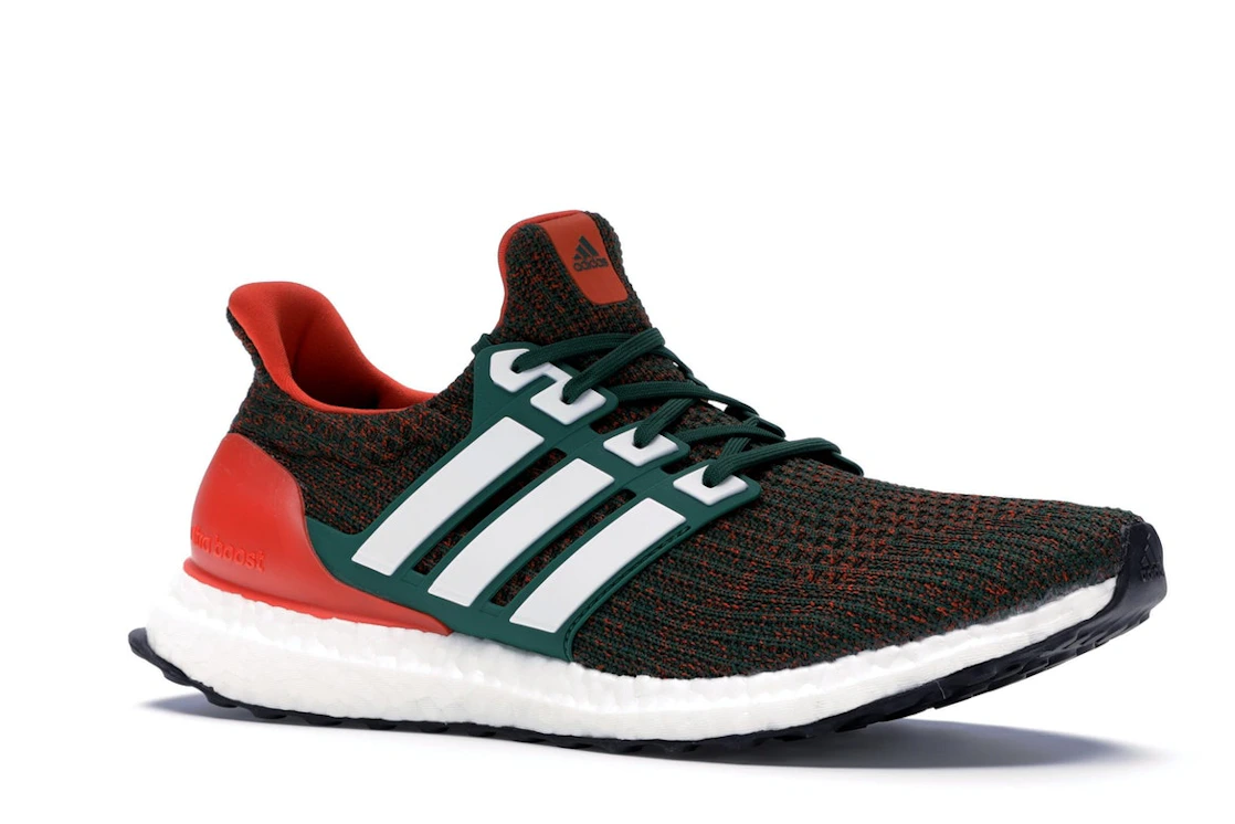 Vue 4 de adidas Ultra Boost 4.0 Miami Hurricanes
