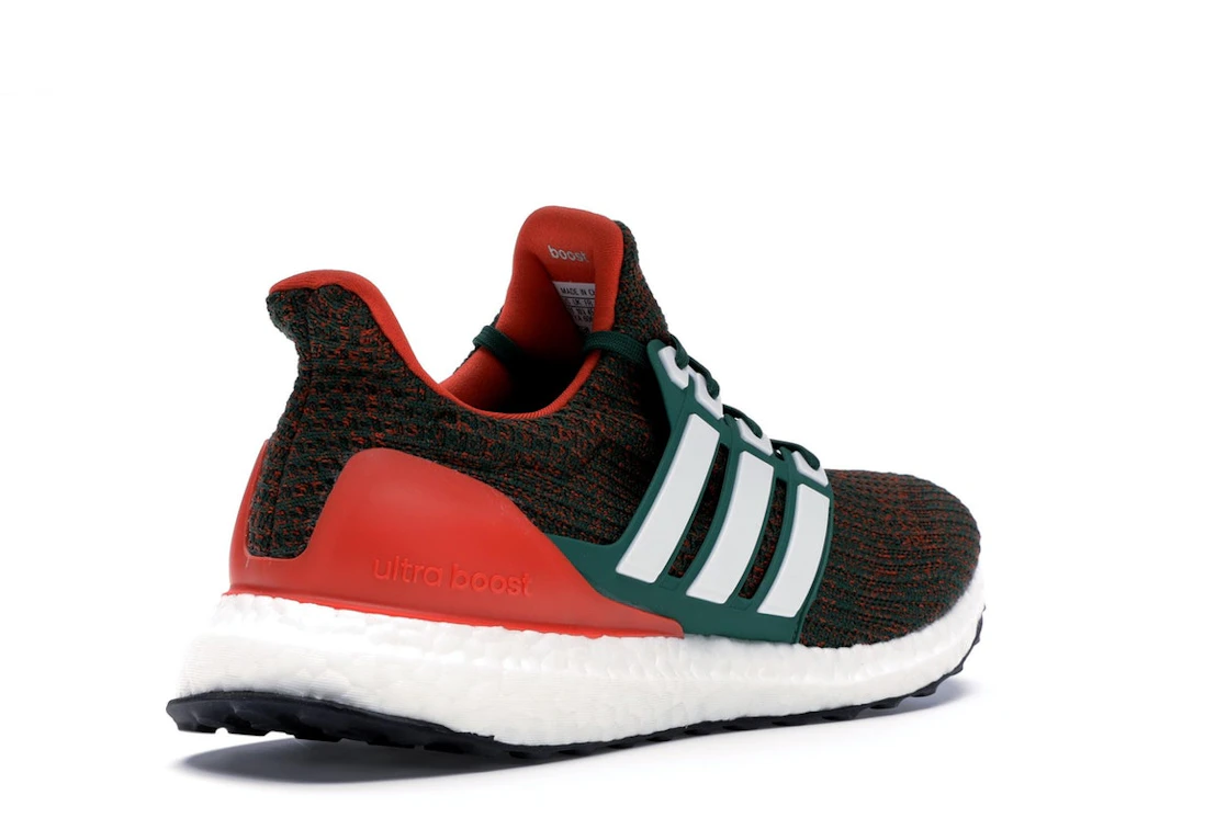 Vue 32 de adidas Ultra Boost 4.0 Miami Hurricanes
