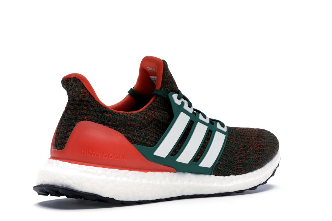 Vue 33 de adidas Ultra Boost 4.0 Miami Hurricanes