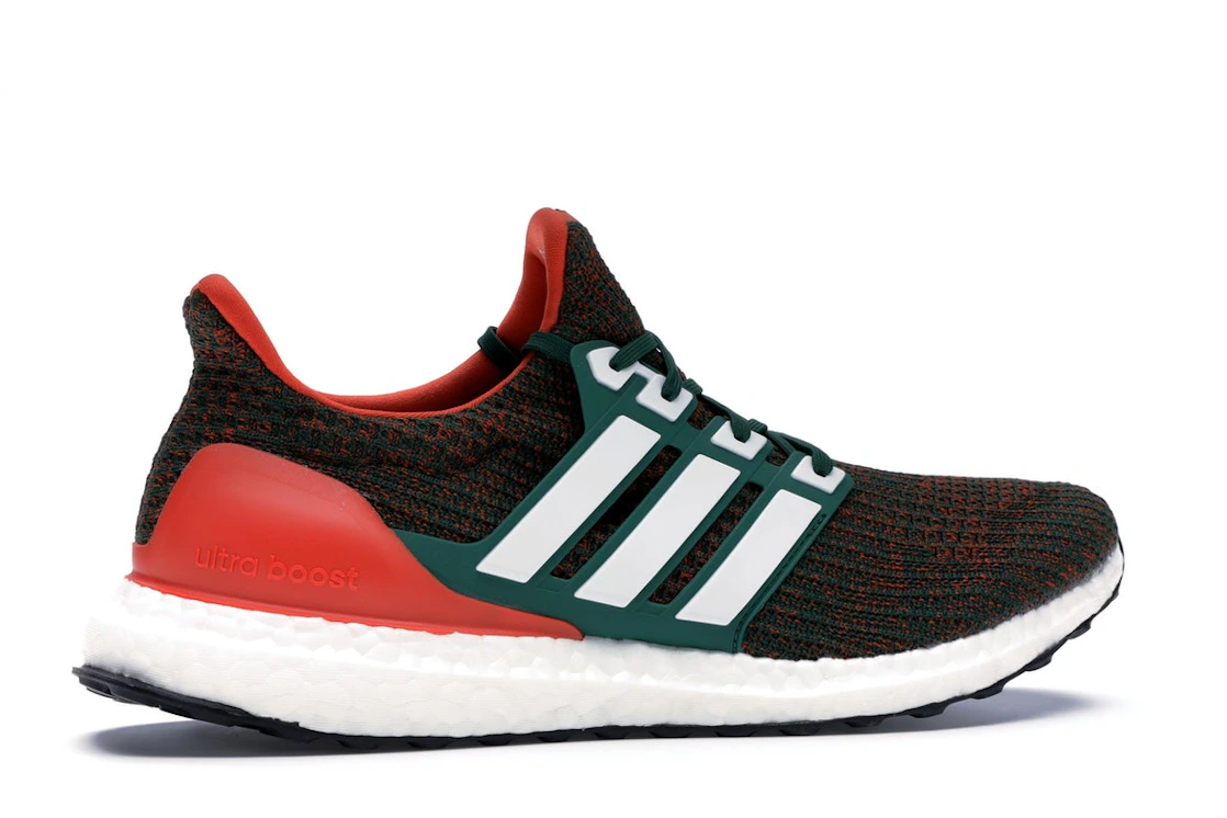 Vue 35 de adidas Ultra Boost 4.0 Miami Hurricanes