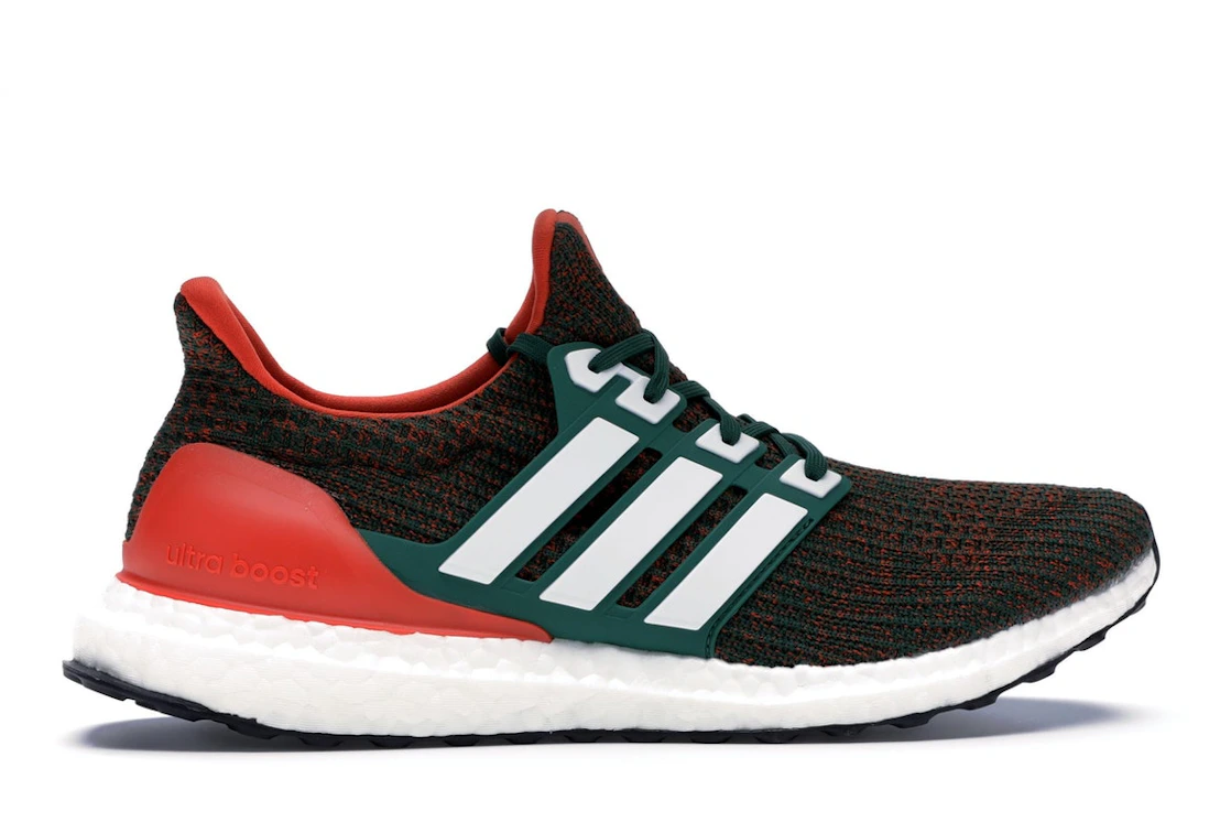 Vue 36 de adidas Ultra Boost 4.0 Miami Hurricanes