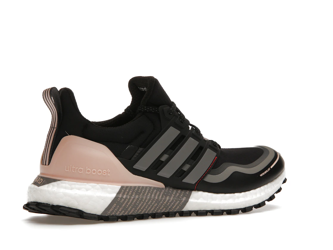 Vue 34 de adidas Ultra Boost Guard Black Grey Pink 