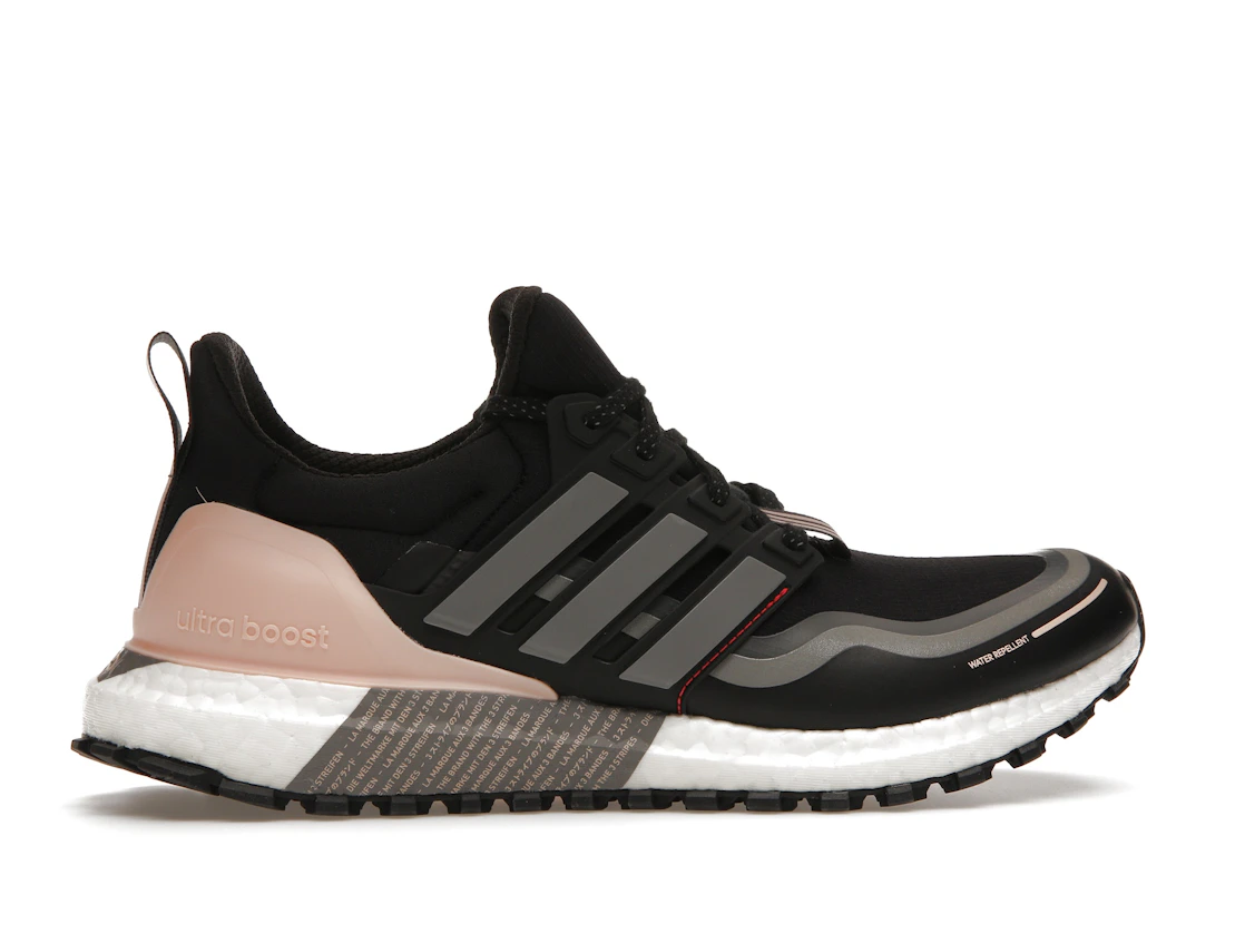 Vue 36 de adidas Ultra Boost Guard Black Grey Pink 