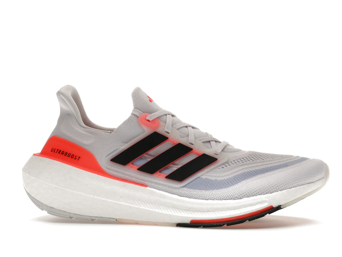 Vue 2 de adidas Ultra Boost Light White Black Solar Red