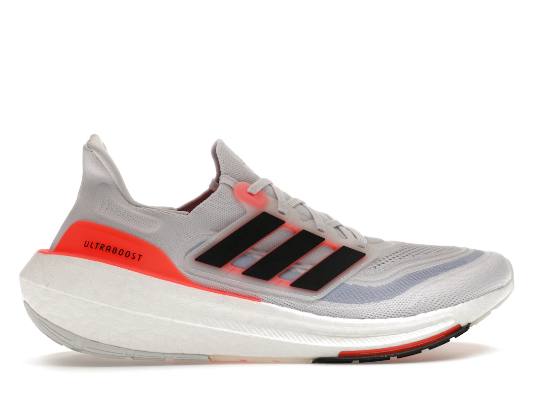 Vue 36 de adidas Ultra Boost Light White Black Solar Red