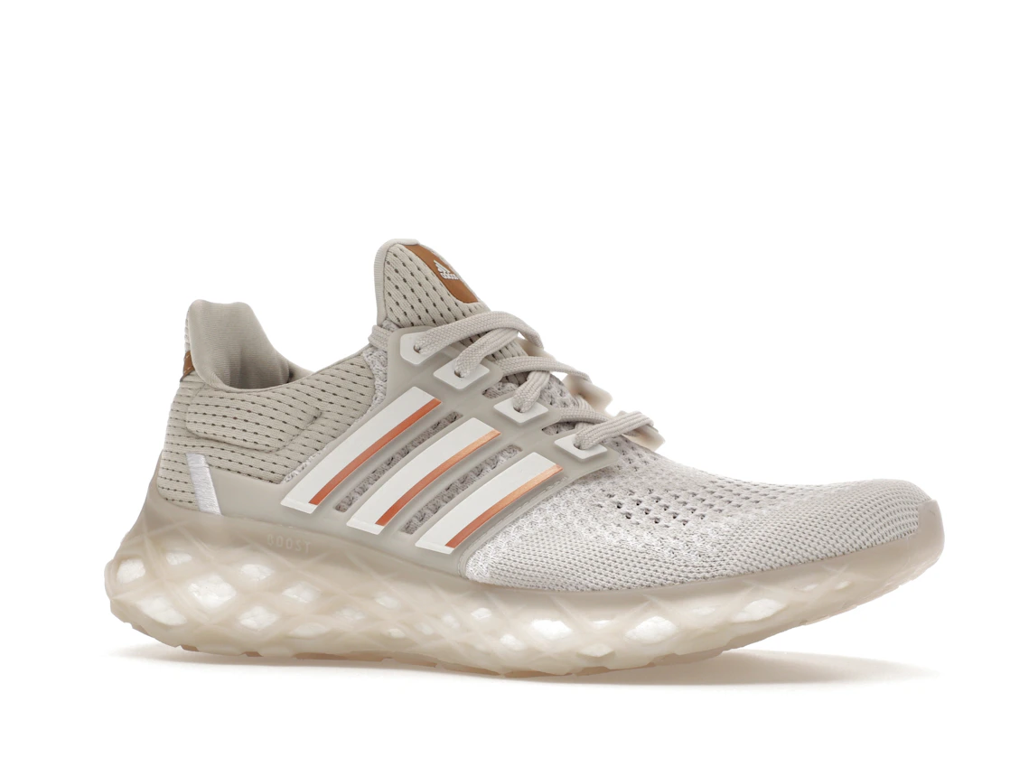 Vue 3 de adidas Ultra Boost Web DNA Grey White Copper Metallic 