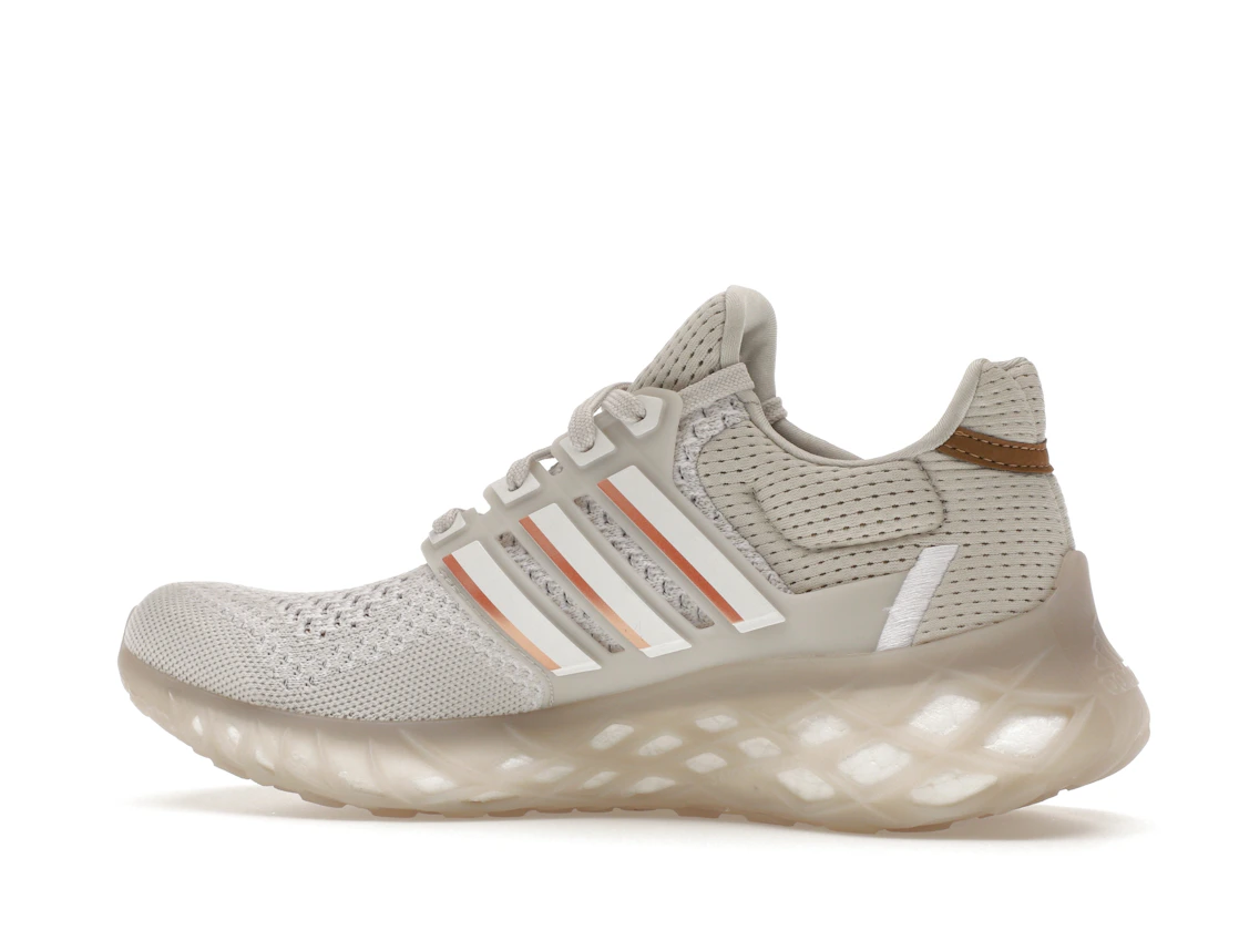 Vue 21 de adidas Ultra Boost Web DNA Grey White Copper Metallic 