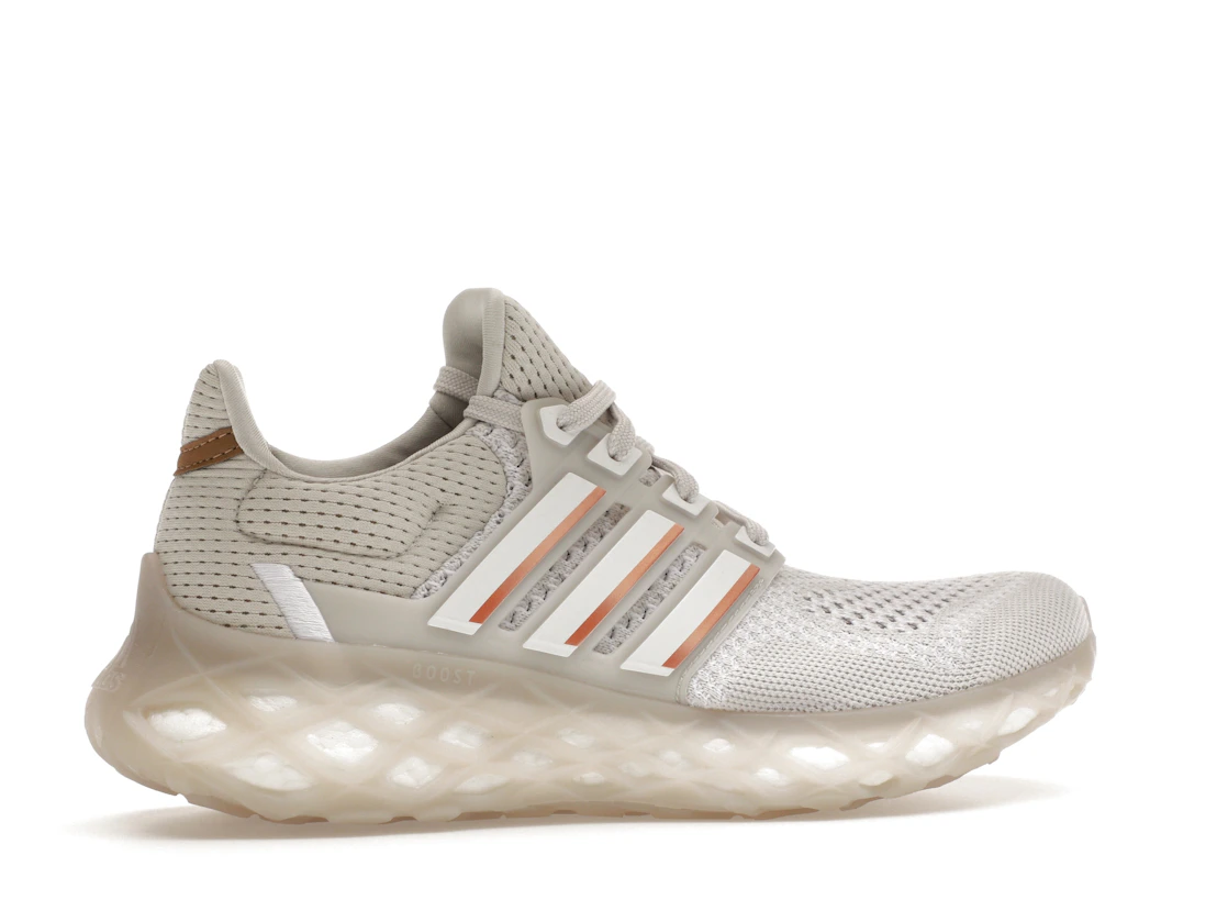 Vue 35 de adidas Ultra Boost Web DNA Grey White Copper Metallic 