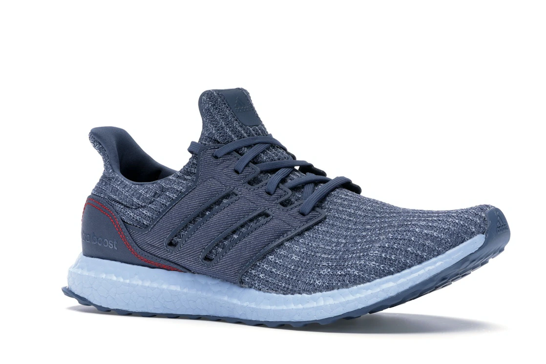 Vue 4 de adidas Ultra Boost Tech Ink Glow Blue