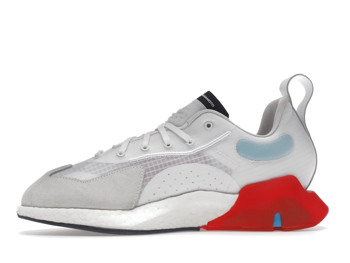 Vue 18 de adidas Y-3 Orisan White Red Cyan