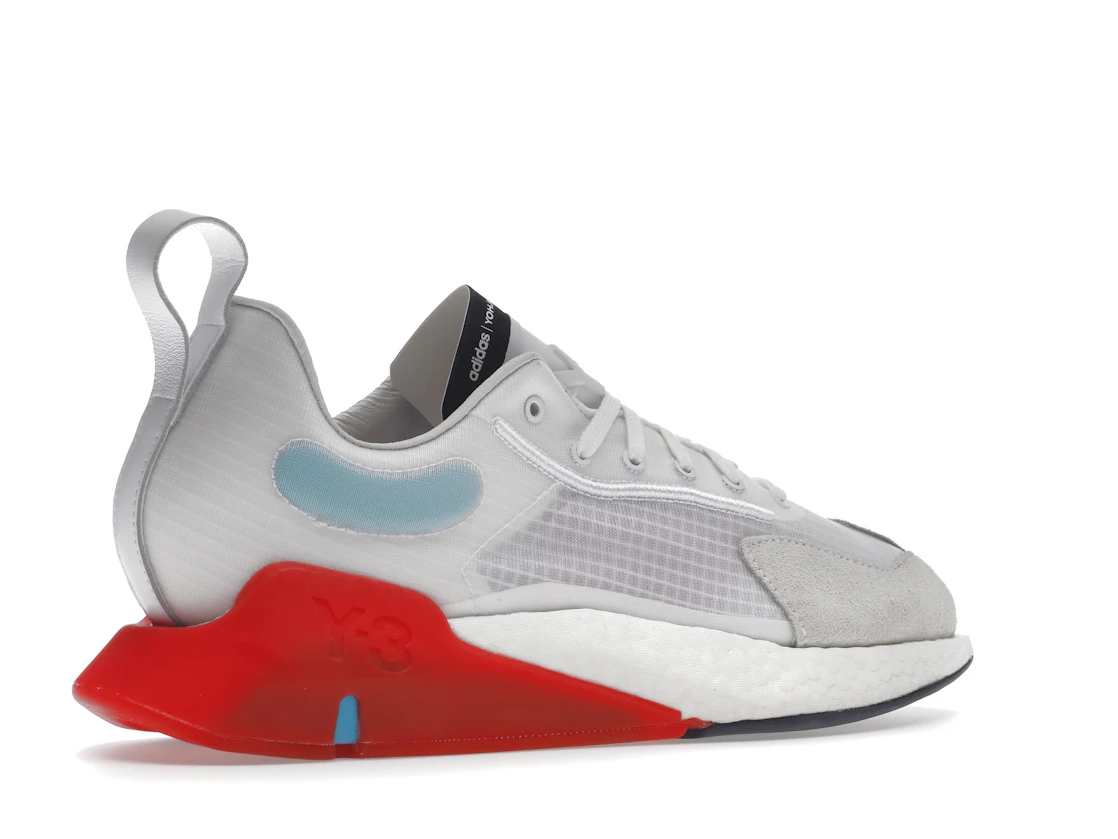 Vue 34 de adidas Y-3 Orisan White Red Cyan
