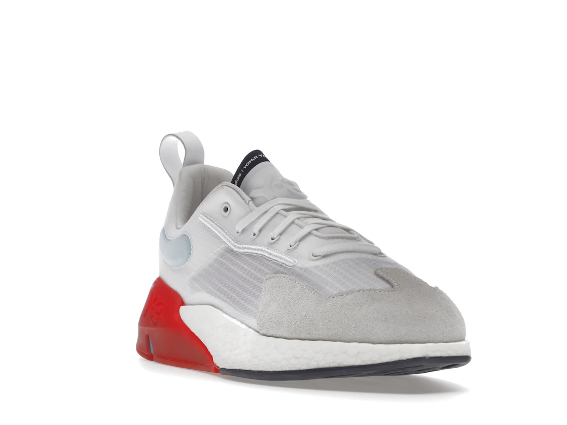 Vue 7 de adidas Y-3 Orisan White Red Cyan