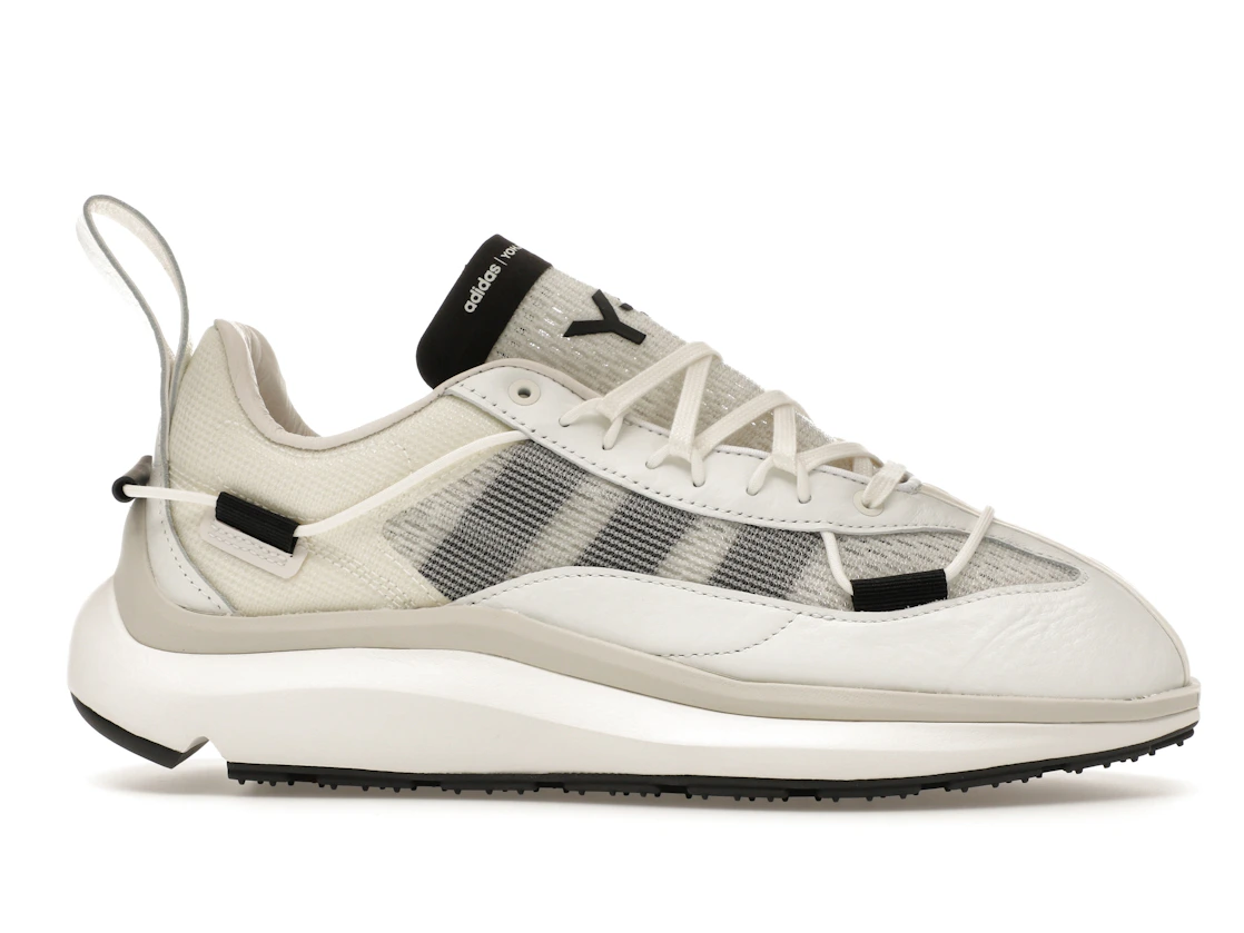 Vue 2 de adidas Y-3 Shiku Run Core White Black Orbit Grey
