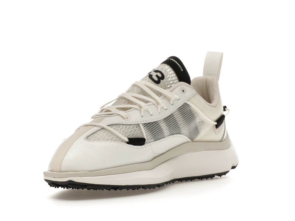 Vue 14 de adidas Y-3 Shiku Run Core White Black Orbit Grey