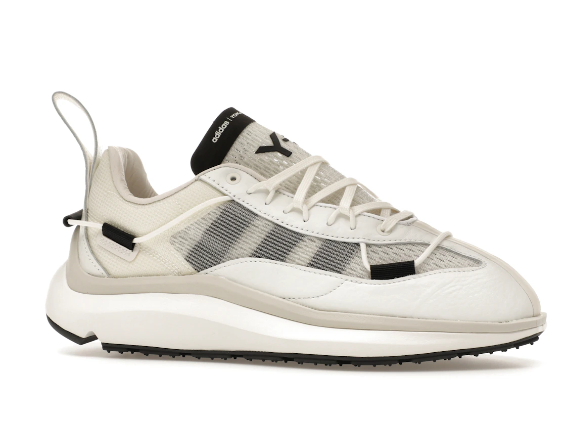 Vue 3 de adidas Y-3 Shiku Run Core White Black Orbit Grey