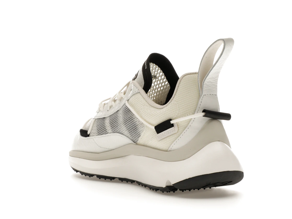 Vue 25 de adidas Y-3 Shiku Run Core White Black Orbit Grey