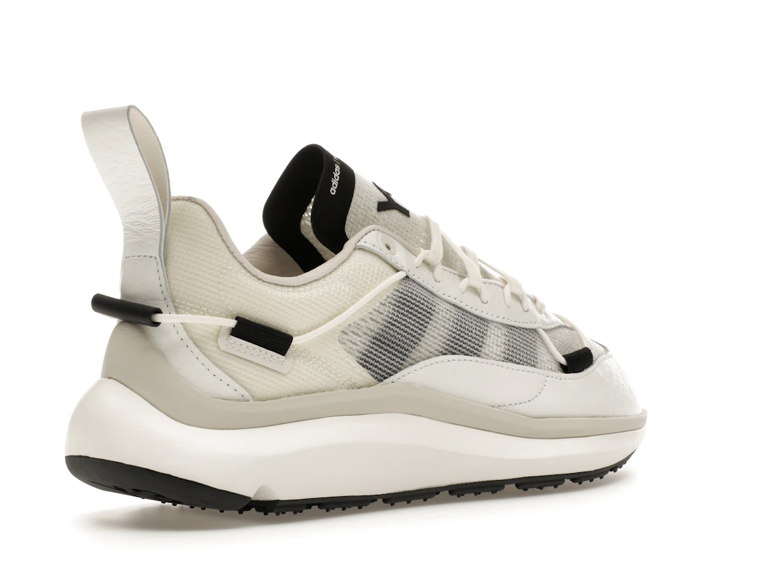 Vue 33 de adidas Y-3 Shiku Run Core White Black Orbit Grey