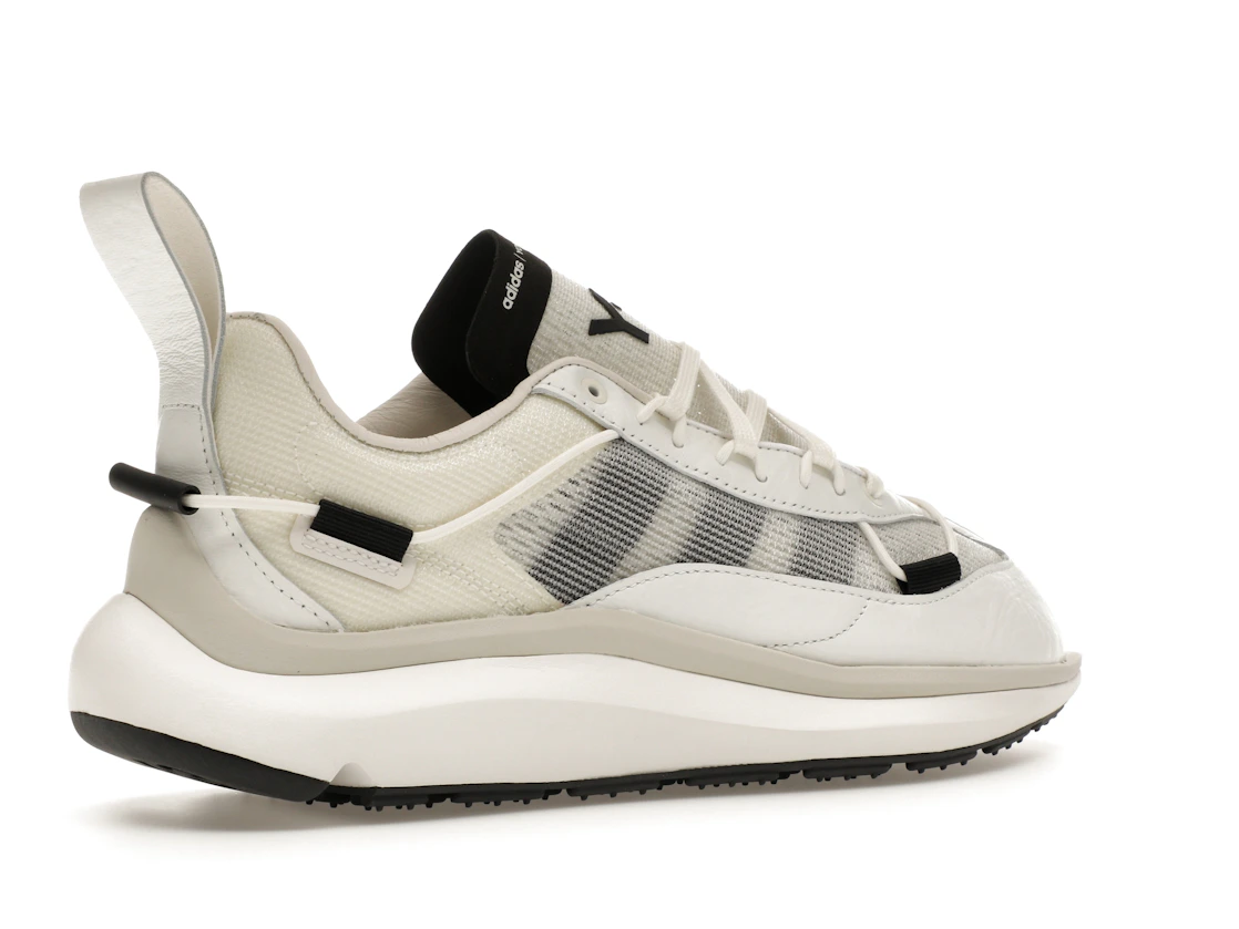 Vue 34 de adidas Y-3 Shiku Run Core White Black Orbit Grey