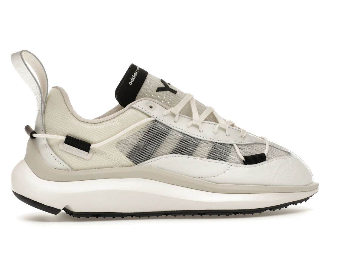 Vue 36 de adidas Y-3 Shiku Run Core White Black Orbit Grey