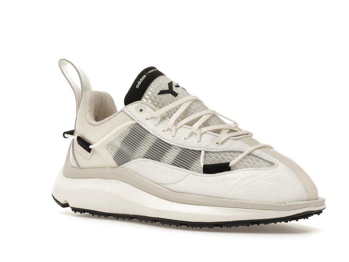 Vue 5 de adidas Y-3 Shiku Run Core White Black Orbit Grey