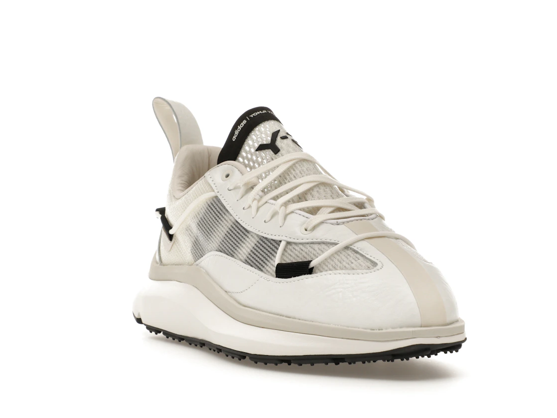Vue 7 de adidas Y-3 Shiku Run Core White Black Orbit Grey