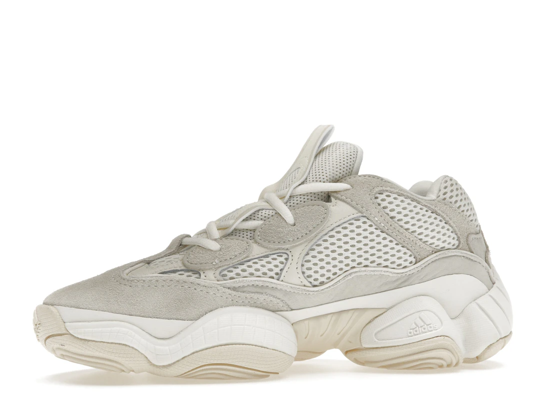 Vue 17 de adidas Yeezy 500 Bone White (2023)