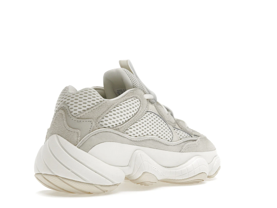 Vue 32 de adidas Yeezy 500 Bone White (2023)