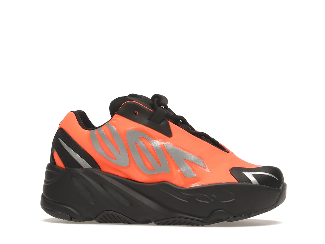 Vue 2 de adidas Yeezy Boost 700 MNVN Orange (Infants)