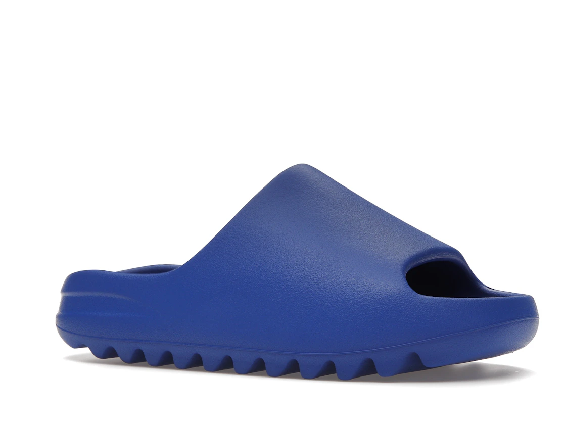 Vue 4 de adidas Yeezy Slide Azure