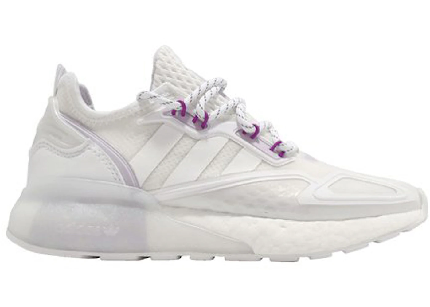 adidas ZX 2K Boost White Purple Tint 