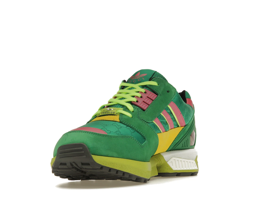 Vue 13 de adidas x Gucci ZX 8000 Green GG Monogram