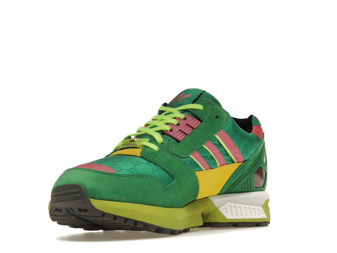 Vue 14 de adidas x Gucci ZX 8000 Green GG Monogram