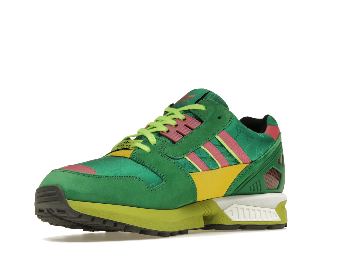Vue 15 de adidas x Gucci ZX 8000 Green GG Monogram
