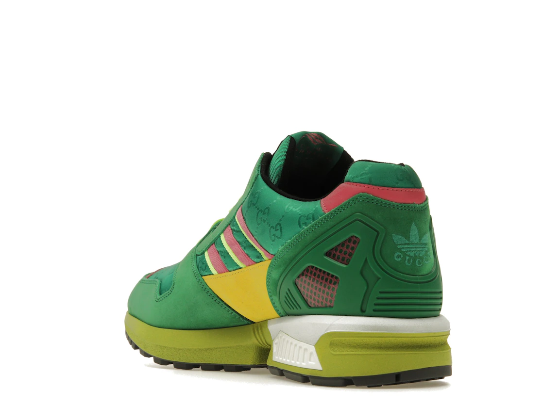 Vue 25 de adidas x Gucci ZX 8000 Green GG Monogram
