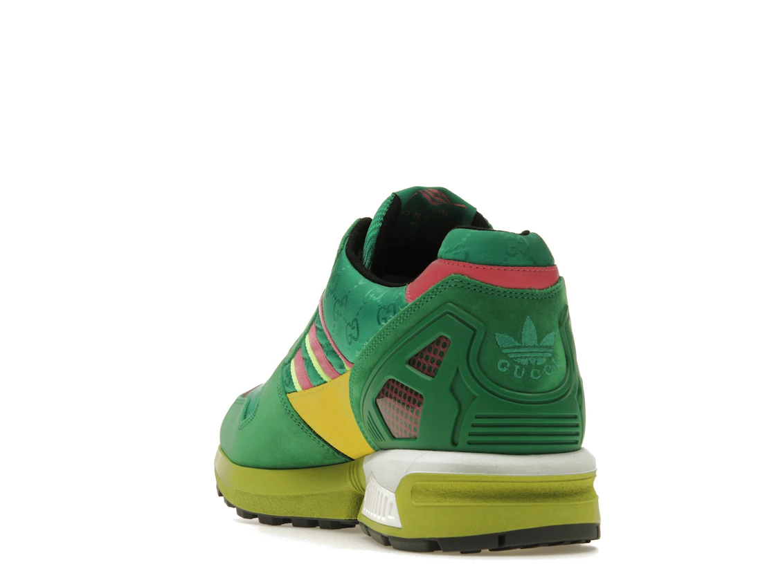 Vue 26 de adidas x Gucci ZX 8000 Green GG Monogram