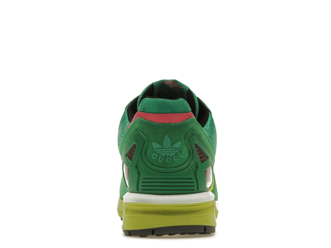 Vue 28 de adidas x Gucci ZX 8000 Green GG Monogram