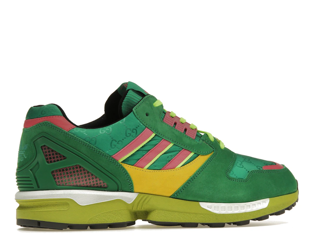 Vue 35 de adidas x Gucci ZX 8000 Green GG Monogram