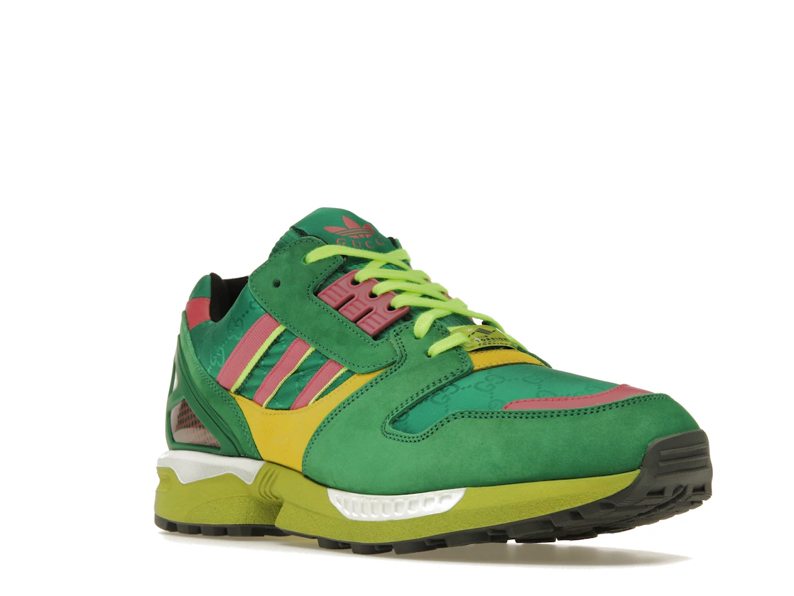 Vue 6 de adidas x Gucci ZX 8000 Green GG Monogram